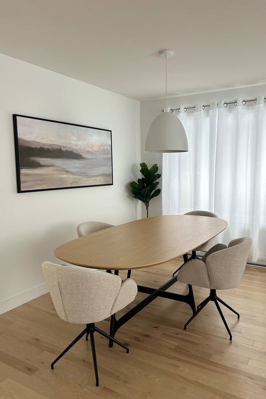 CALME SUR LA RIVE, Artwork on stretched canvas