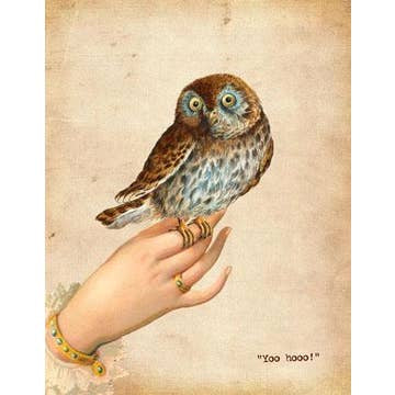 Card: Yoo Hooo! Owl