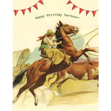Card: Happy Birthday Pardner!