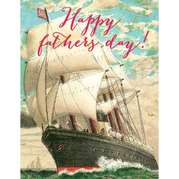 Card: Happy Father's Day Ship