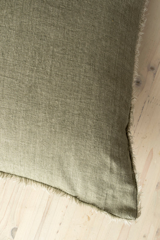 24x24 Lina Linen Pillow Shadow
