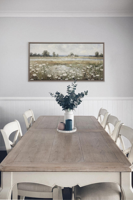 Delicate Blooms, Artwork on stretched canvas