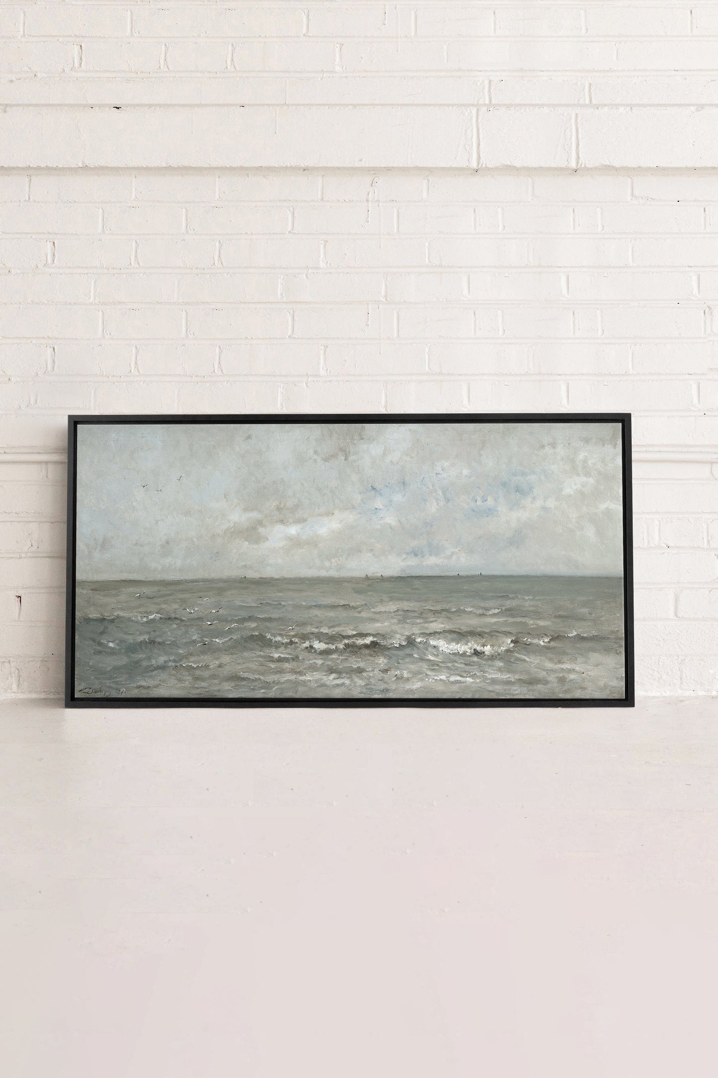 SIGNATURE SEASCAPE, Work on stretched canvas