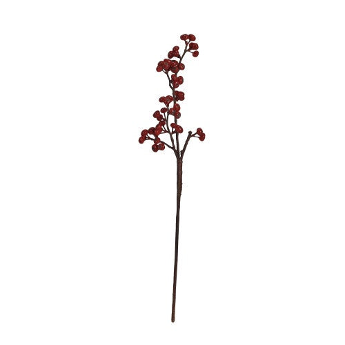 Faux Berry Stem - 22"H
