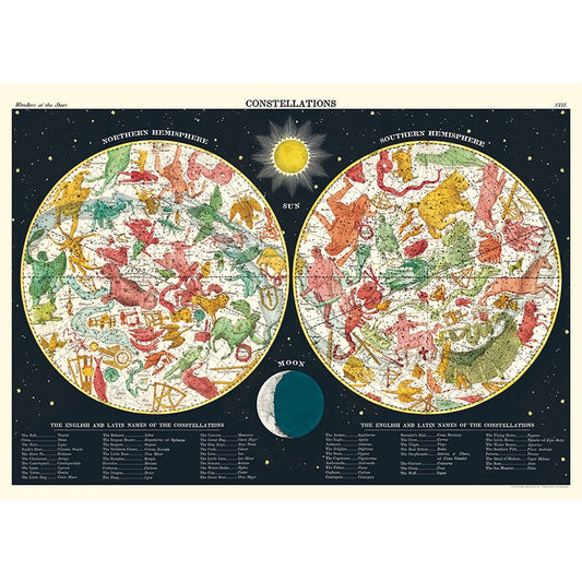 Poster - Constellation Chart