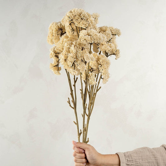 Faux Pom Pom Floral