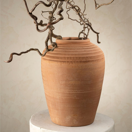 Rustic Terracotta Vase