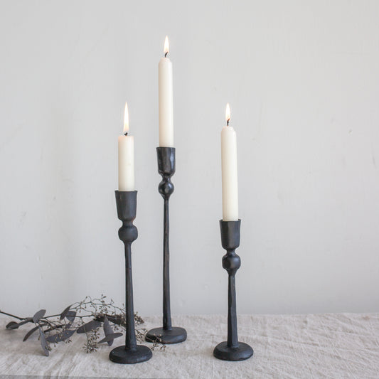 Revere Candlestick Black