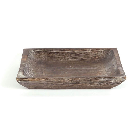 Square Wood Bowl