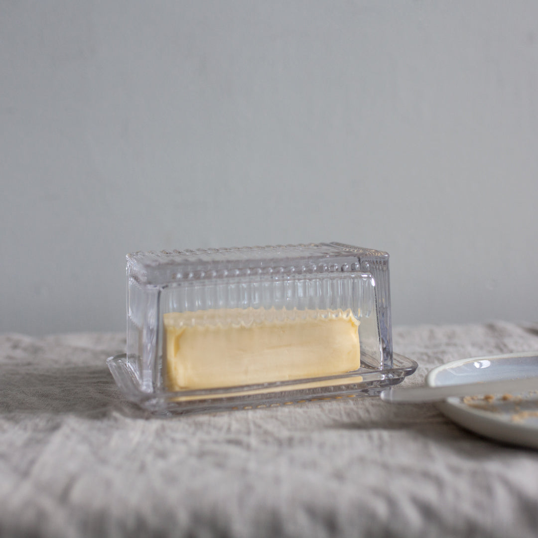 Embossed Butter Dish 1LB
