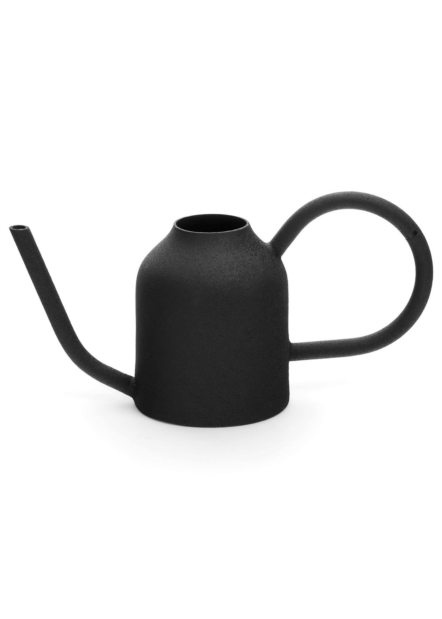 Black Metal Watering Can - small