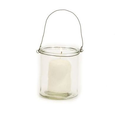 Hanging Glass Candle Holder
