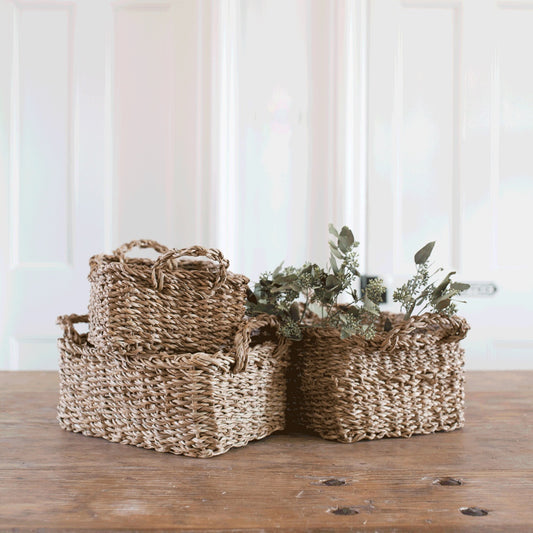 Rectangular Seagrass Basket
