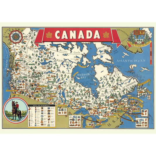 Poster- Map of Canada