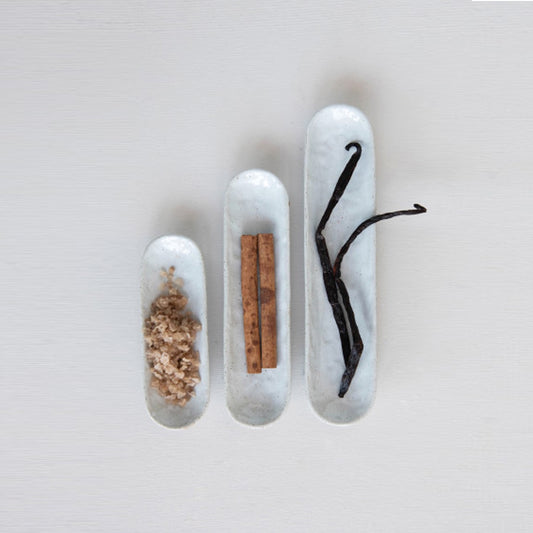 Narrow Stoneware Dish