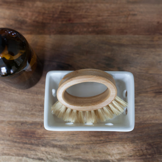 Bamboo Scrub Brush