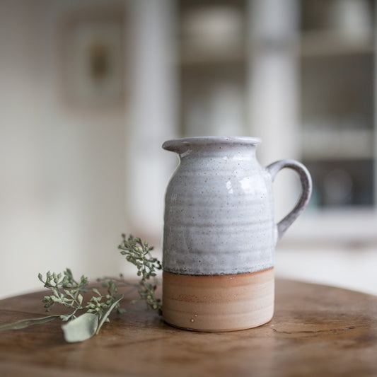 Rustic Clay Creamer