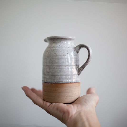 Rustic Clay Creamer