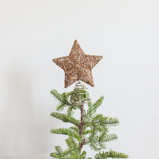 Woven Star Tree Topper