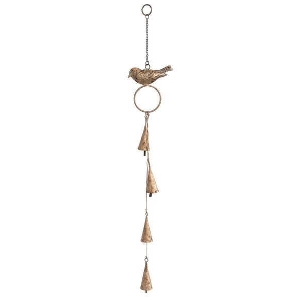 Metal Bird +  Hanging Bells