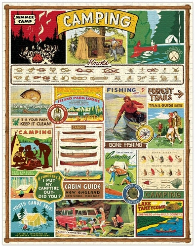 1,000 Piece Puzzle - Camping