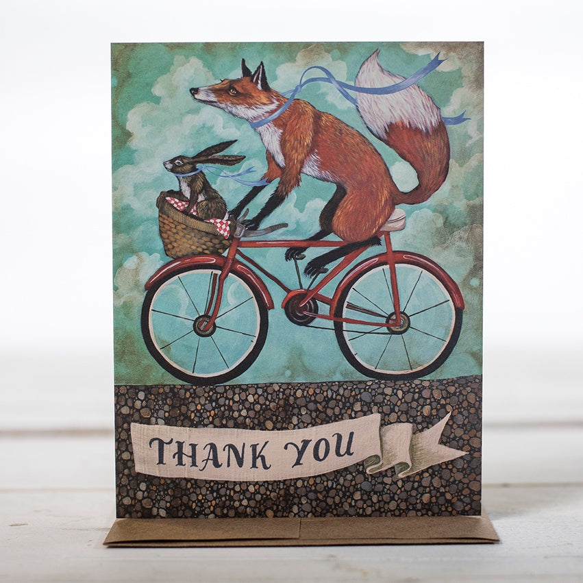 Card: Thank you Fox Bicycle