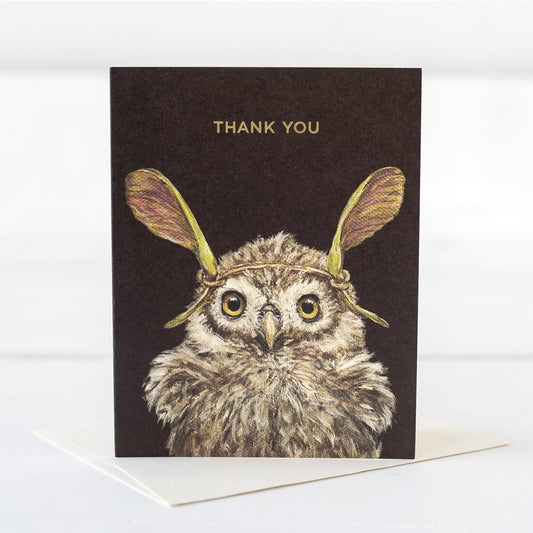 Card: Thank you Owl