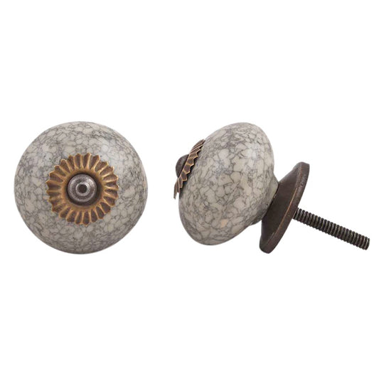 Round Ceramic Knob