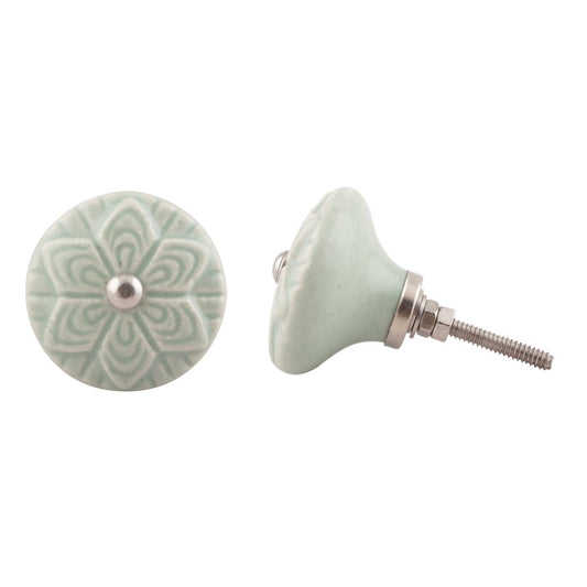 Embossed Ceramic Knob