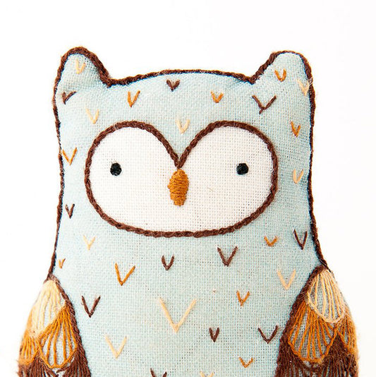 Embroidery Kit - Horned Owl