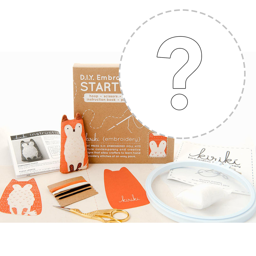 Embroidery Starter Kit Add-on - hoop + scissors