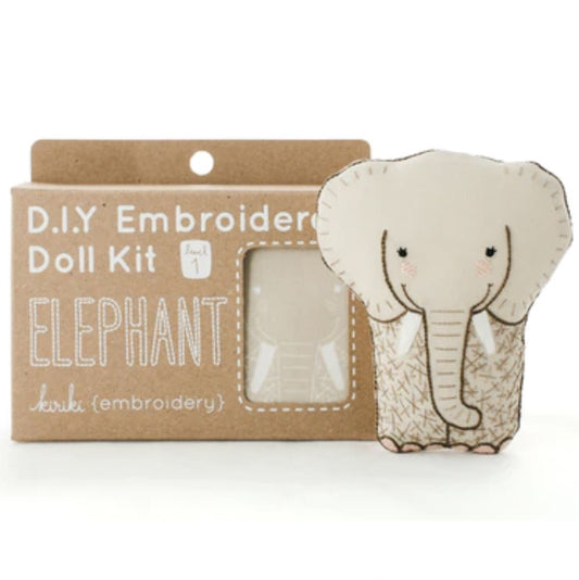 Embroidery Kit - Elephant