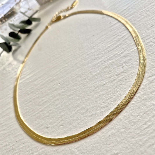 Thick Gold Chain Necklace