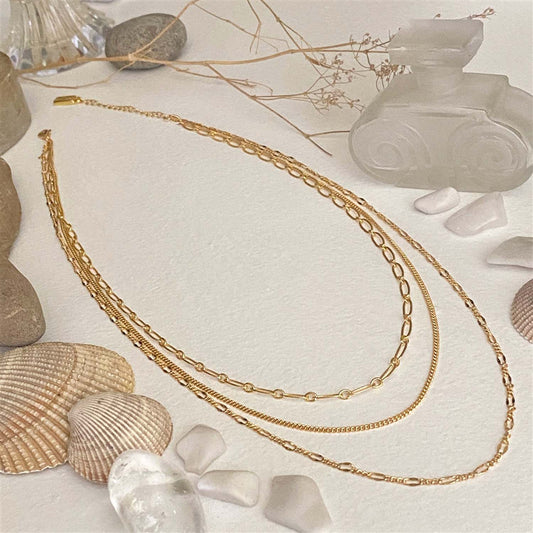 Triple Chain Necklace