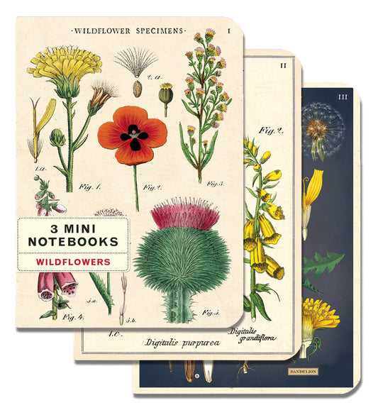 Mini Notebook - Wild Flowers