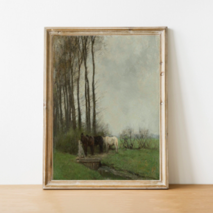 Vintage Print - Wandering