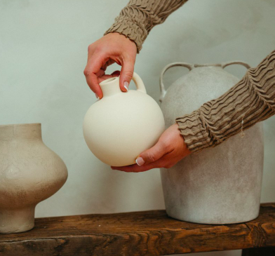 Alta Stoneware Vase