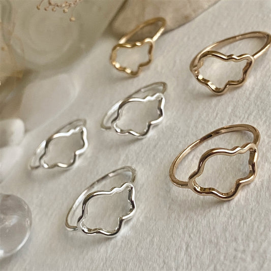 Cloud Ring - Silver