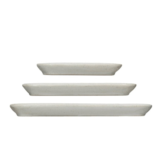 Narrow Stoneware Dish