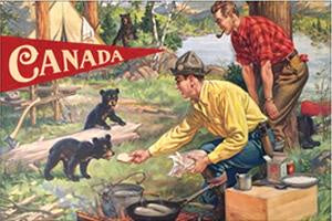 Postcard: Canada Campers