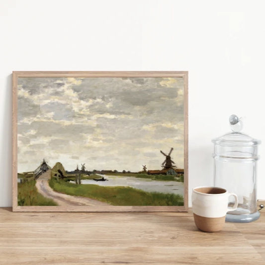 Vintage Print - Farm View