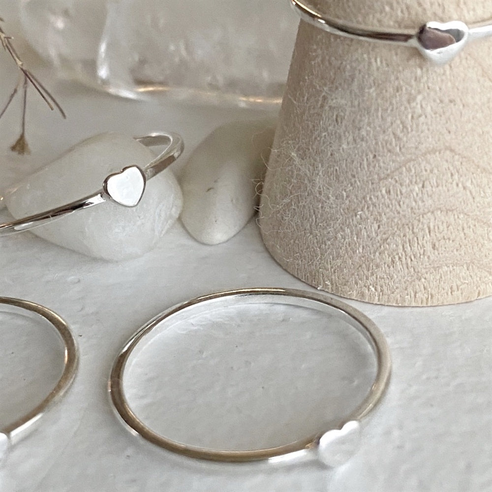 Heart Ring - Sterling Silver