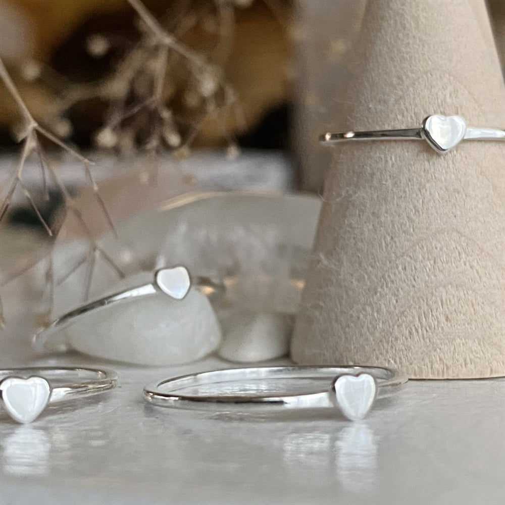 Heart Ring - Sterling Silver
