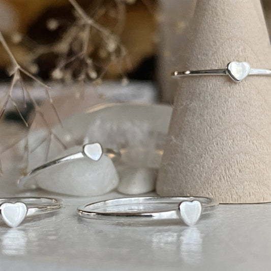 Heart Ring - Sterling Silver