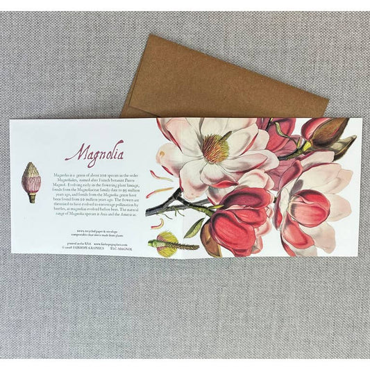 Card: Magnolia- 100% Recycled Paper