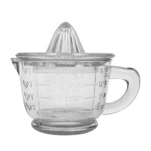 Glass Juicer with Measuring Cup